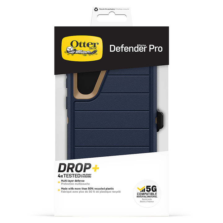 OtterBox - Defender Pro Case for Samsung Galaxy S23+ - Blue Suede Shoes_3
