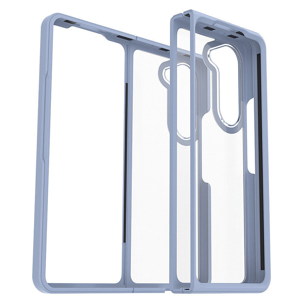 OtterBox - Thin Flex Series Ultra-Slim Antimicrobial Case for Samsung Galaxy Z Fold5 - Dream Come Blue (Blue/Clear)_0