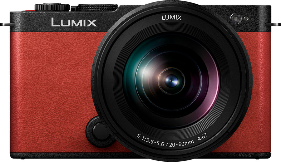Panasonic - LUMIX S9 Full Frame Mirrorless Camera - Red_0
