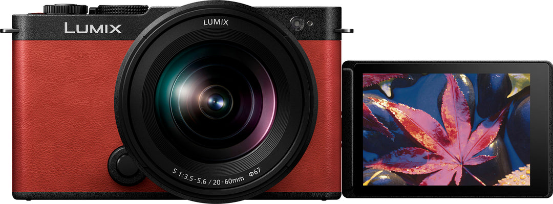 Panasonic - LUMIX S9 Full Frame Mirrorless Camera - Red_2