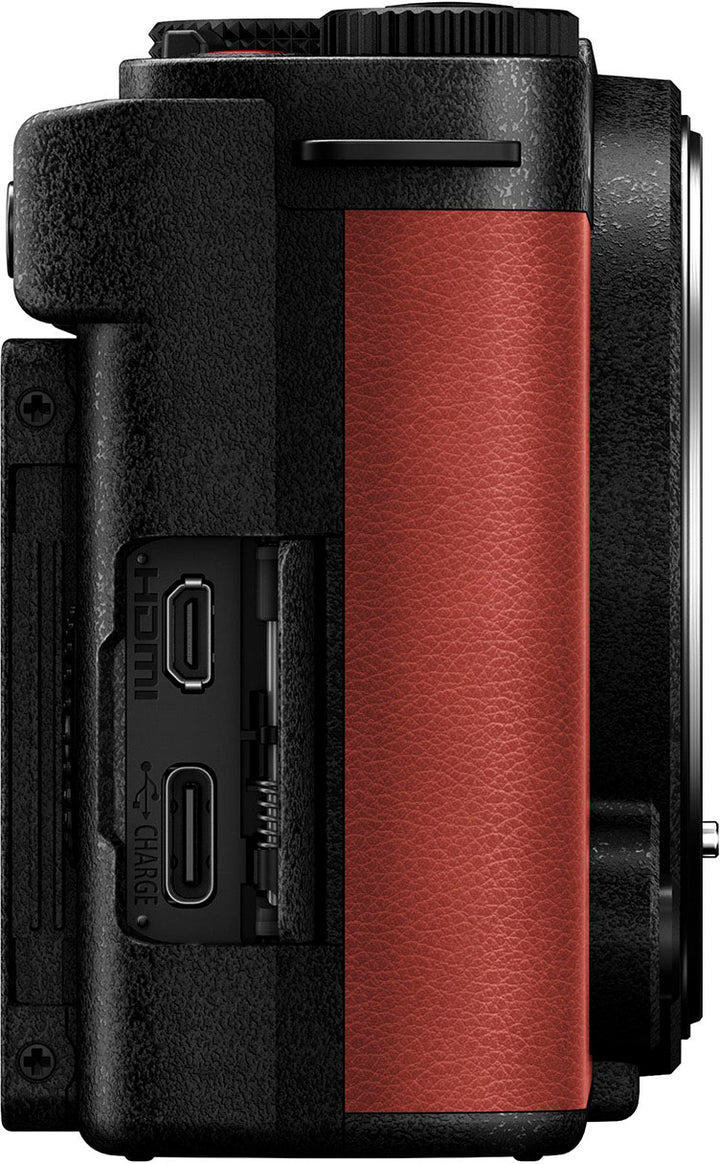 Panasonic - LUMIX S9 Full Frame Mirrorless Camera - Red_4