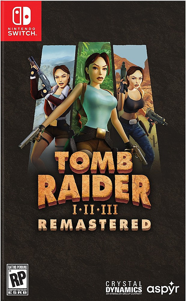 Tomb Raider I-III Remastered Starring Lara Croft - Nintendo Switch_0