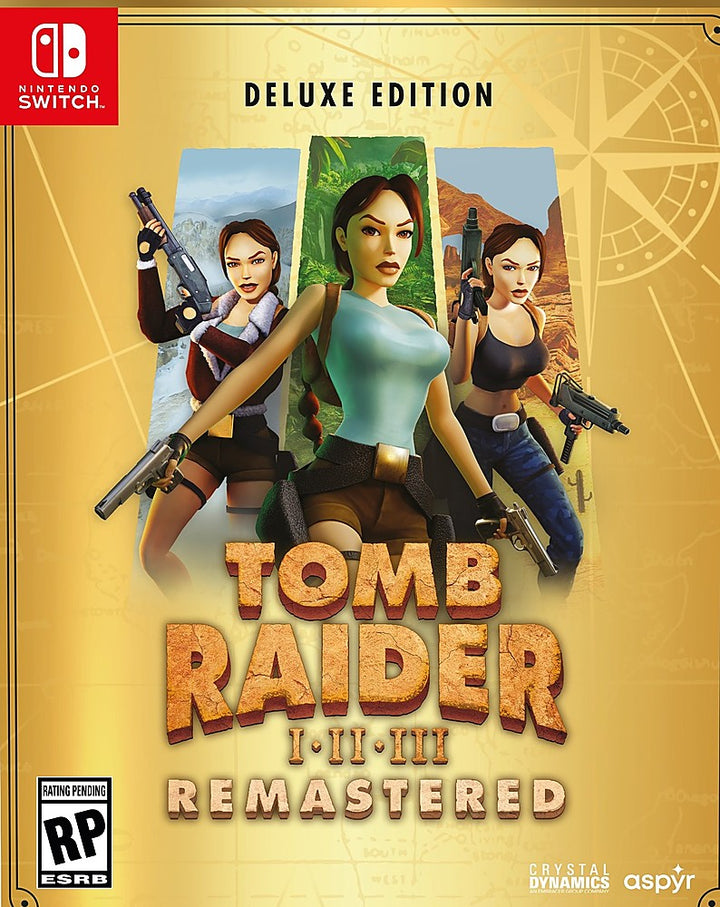 Tomb Raider I-III Remastered Starring Lara Croft Deluxe Edition - Nintendo Switch_0