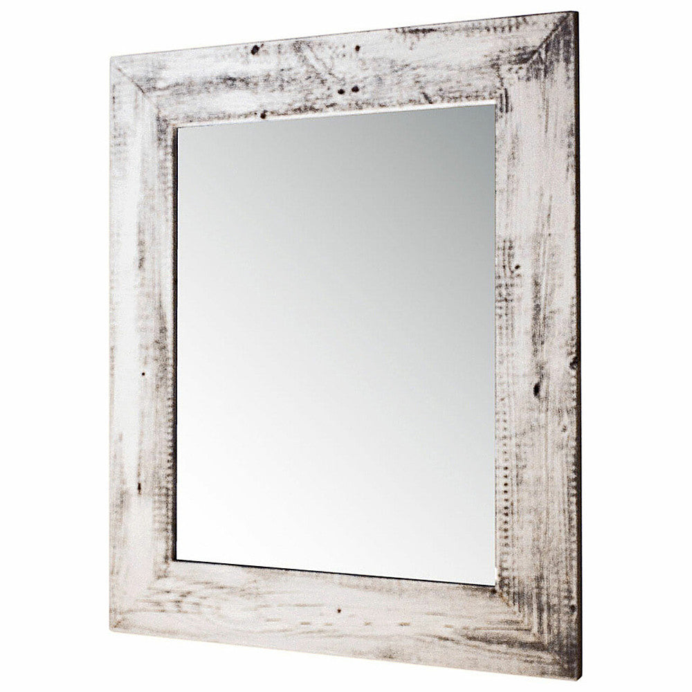 TRINITY - DRAKESTONE | 22x26 Barnwood Mirror | White Wash - White Wash_0