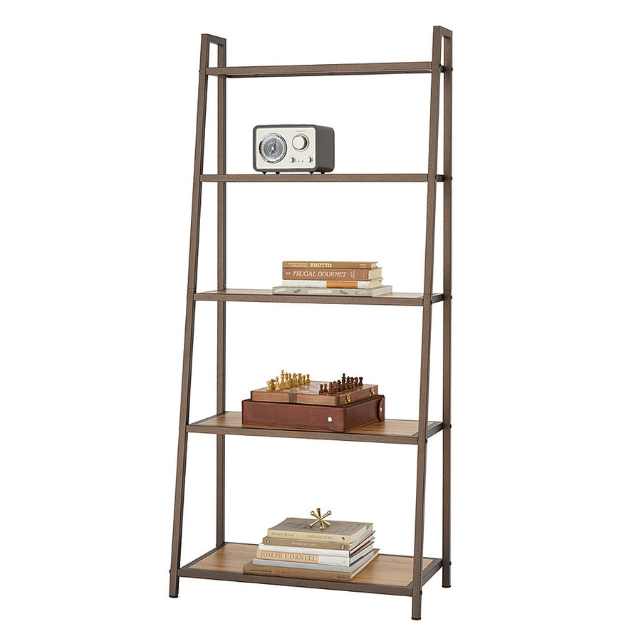 TRINITY 5-Tier | 27x14x60 | Leaning Bamboo Rack | Bronze Anthracite® - Bronze Anthracite®_0