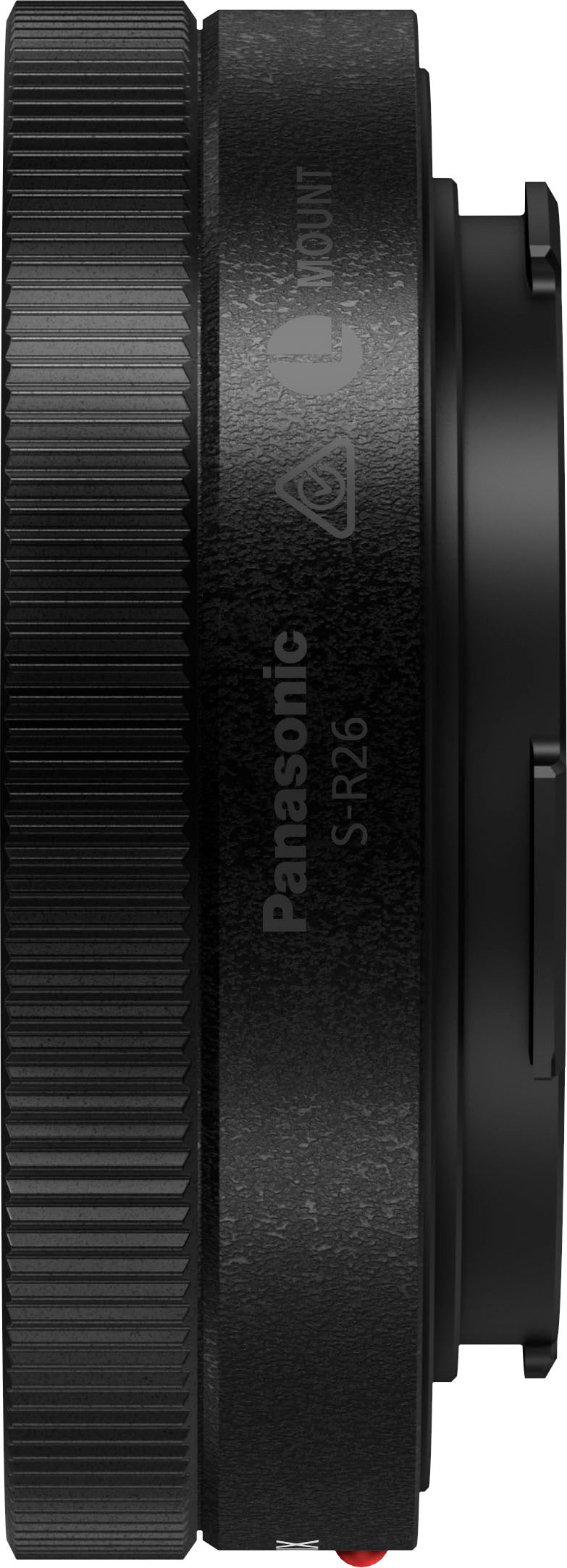 Panasonic - LUMIX S 26mm F8 (S-R26) Fixed Focal Length Pancake Lens for LUMIX S series Camera - Black_4