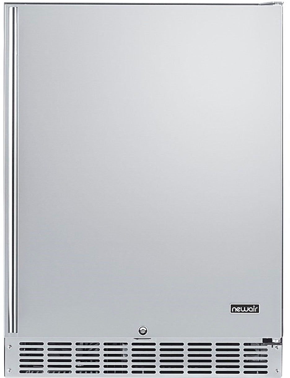 Newair 24" Built-in Outdoor Fridge - Stainless Steel_2