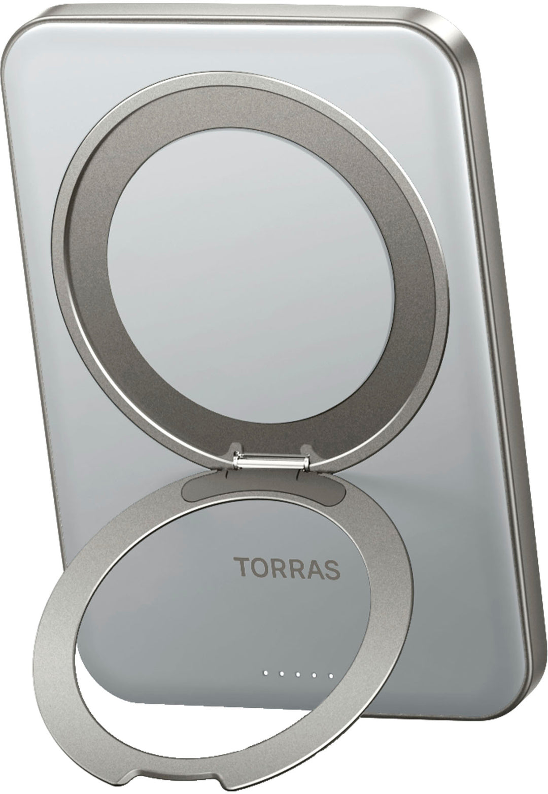 TORRAS - Ostand Magnetic Power Bank 5000mAh with 360° Rotatable Stand - Titanium Gray_0
