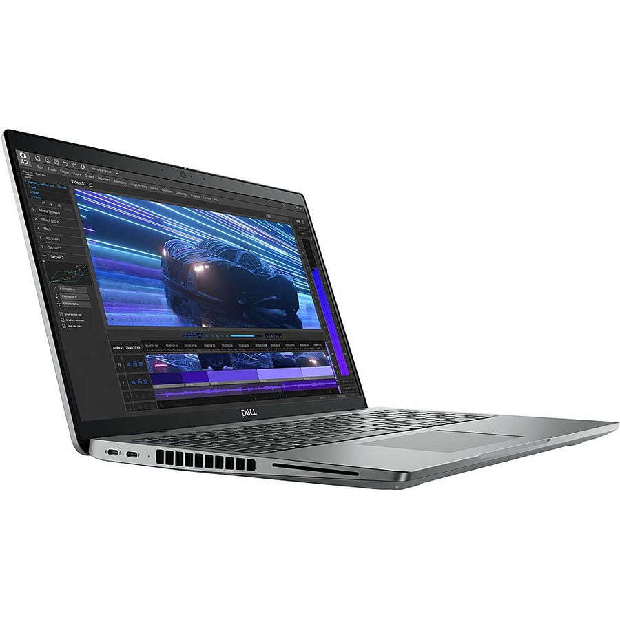 Dell - Precision 5000 14" Laptop - Intel Core Ultra 9 with 32GB Memory - 1 TB SSD - Aluminum Titan Gray, Gray_0