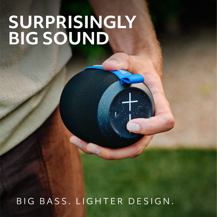 Ultimate Ears - WONDERBOOM PLAY Portable Wireless Bluetooth Mini Speaker with Waterproof, Dustproof and Floatable design - Black_1
