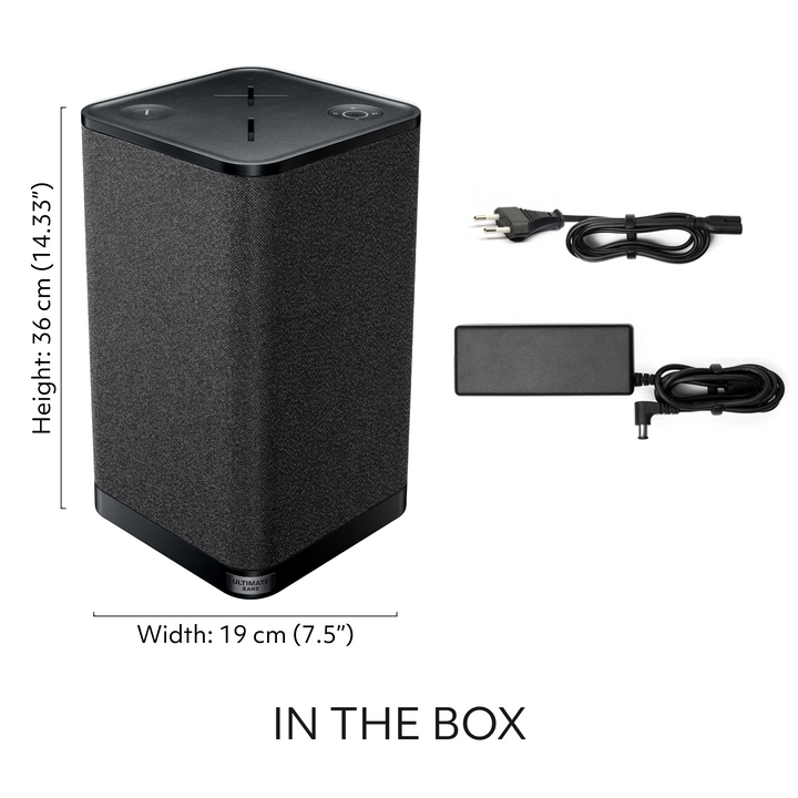 Ultimate Ears - HYPERBOOM Portable Wireless Bluetooth Party Speaker with Waterproof, Dustproof and Floatable design - Black_6