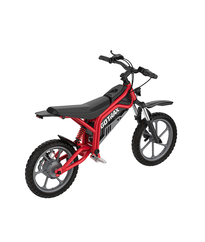 GoTrax - Fitz 16" Electric Dirt Bike w/15mi Max Range & 15.5 mph Max Speed - Red_3