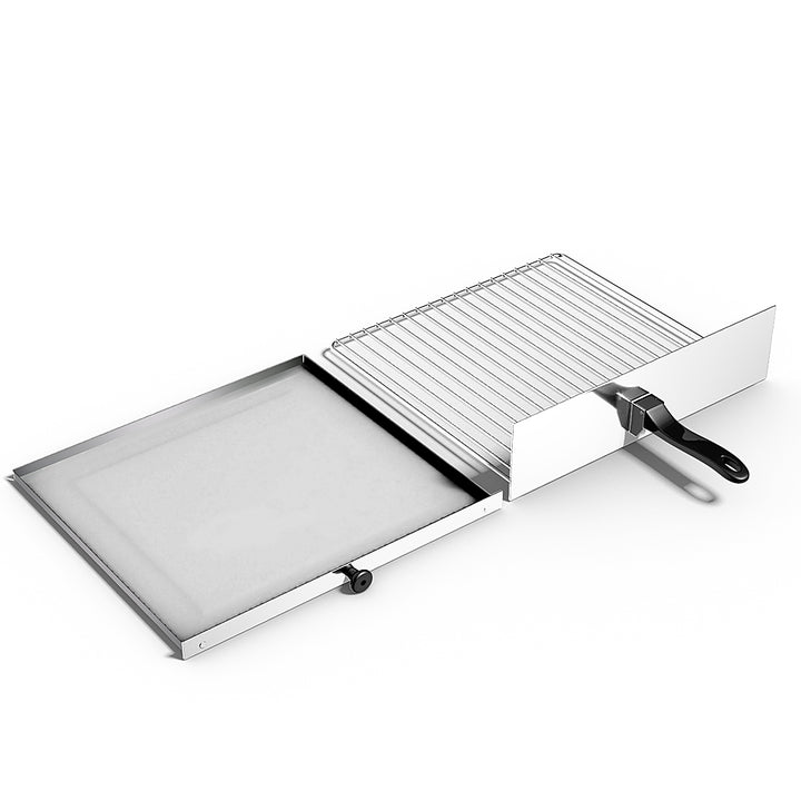 Costway - Kitchen Pizza Counter Top Snack Pan Oven Bake - silvery_7