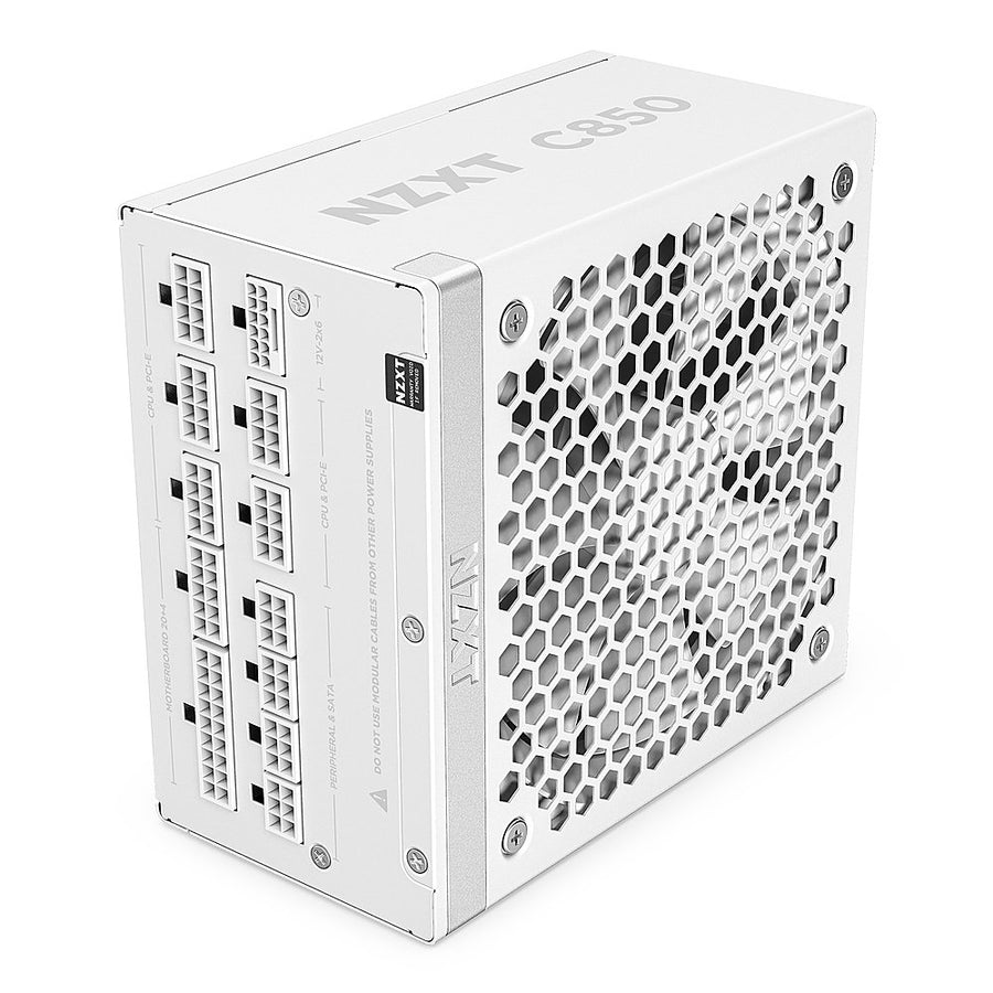 NZXT - C 850W ATX 3.1 80 Plus Gold Modular Power Supply - White_0