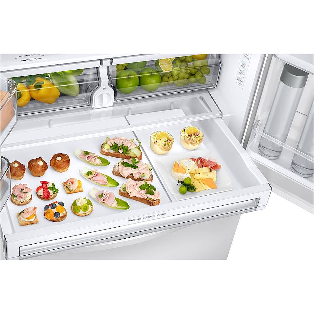 Samsung - 28 Cu. Ft. French Door Refrigerator with CoolSelect Pantry - White_1