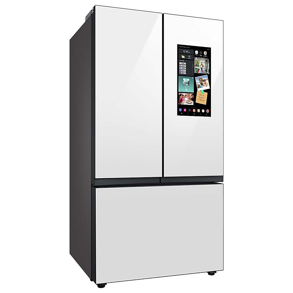 Samsung - BESPOKE 30 cu. ft. 3-Door French Door Smart Refrigerator with Family Hub - Custom Panel Ready_1