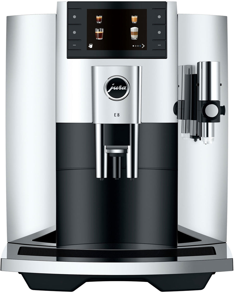 Jura - E8 Automatic Espresso Machine - Chrome_0