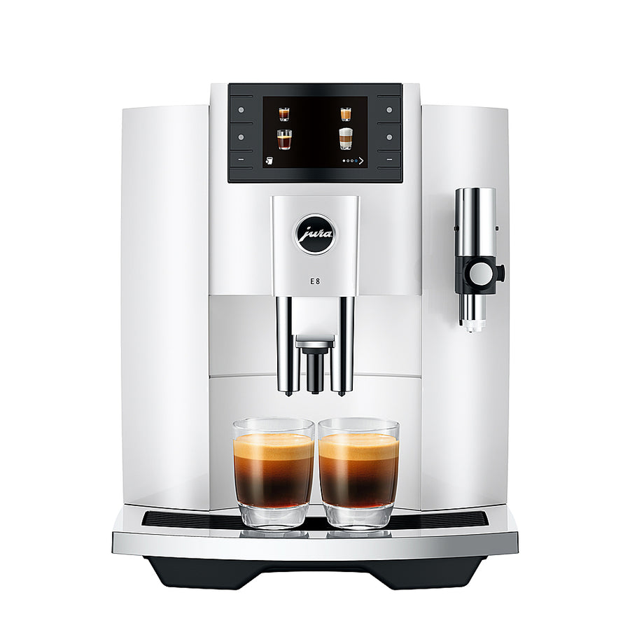 Jura - E8 Automatic Espresso Machine - White_0