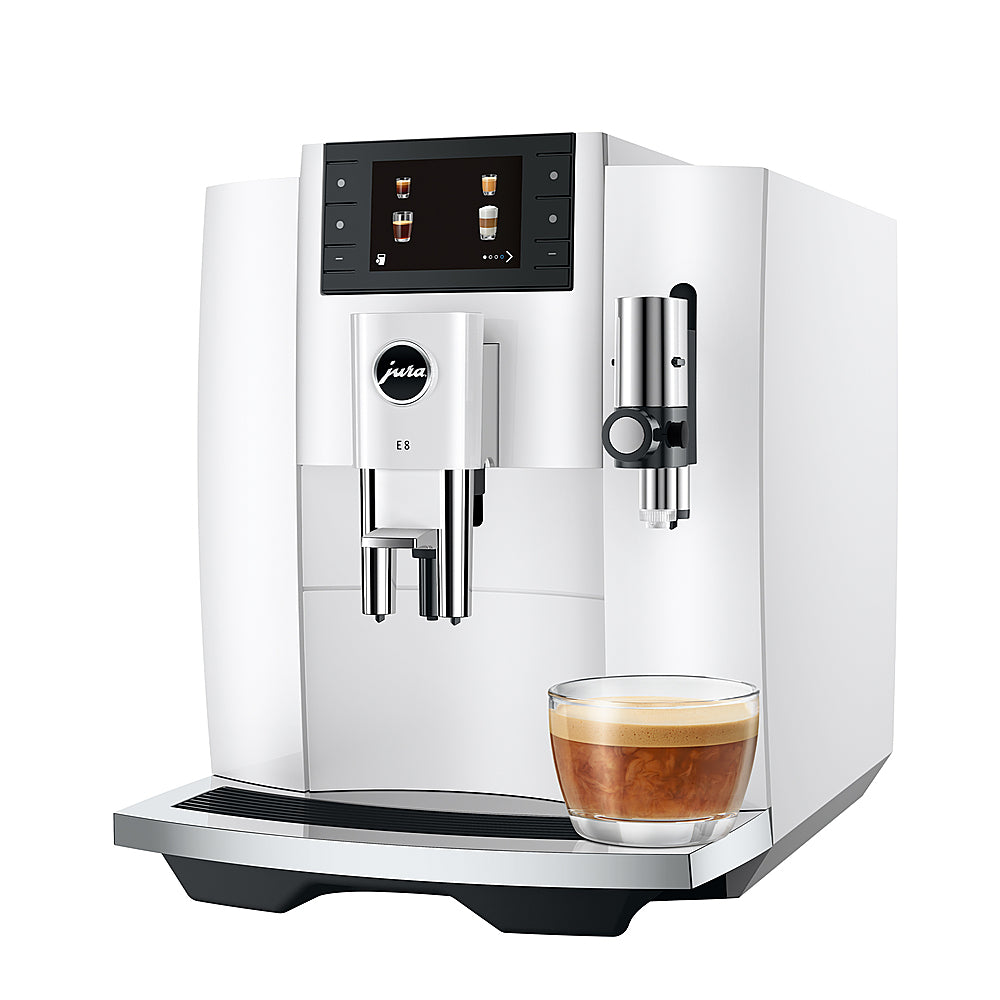 Jura - E8 Automatic Espresso Machine - White_3