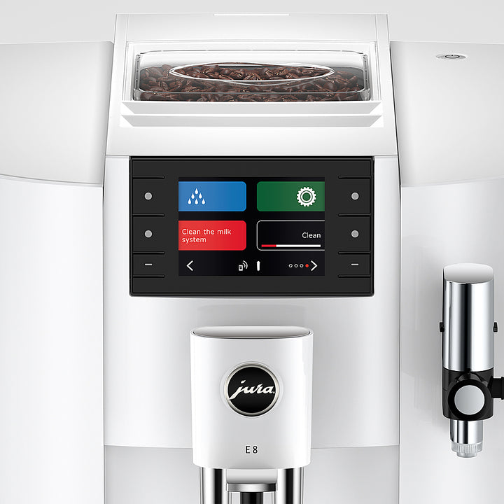 Jura - E8 Automatic Espresso Machine - White_7