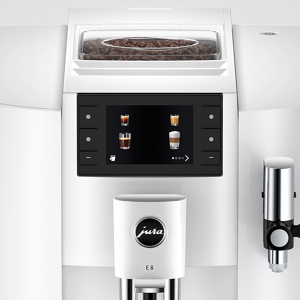 Jura - E8 Automatic Espresso Machine - White_8