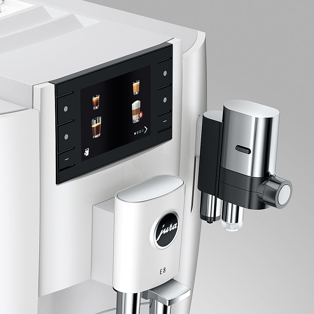 Jura - E8 Automatic Espresso Machine - White_10