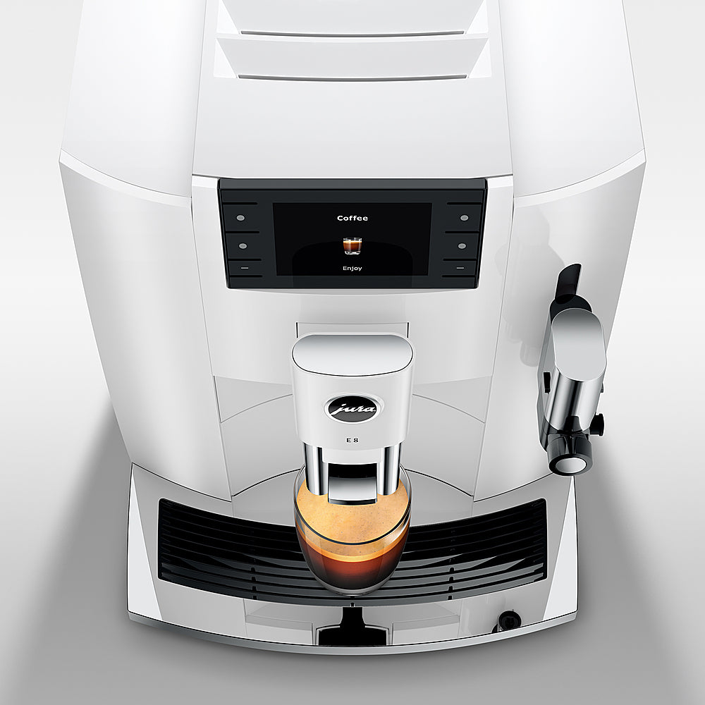 Jura - E8 Automatic Espresso Machine - White_15