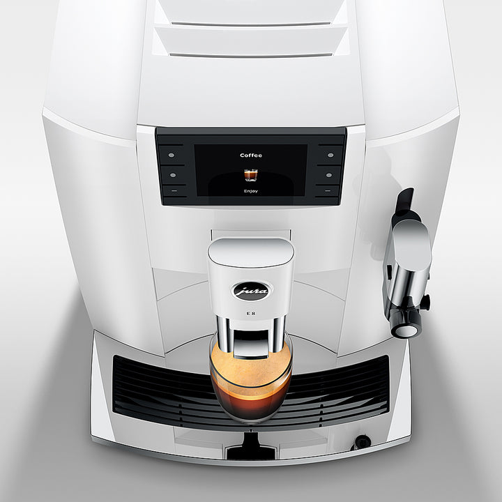 Jura - E8 Automatic Espresso Machine - White_15