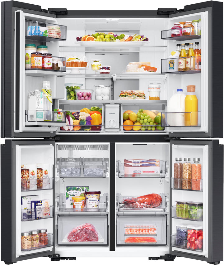 Dacor - 22.8 Cu. Ft. 4-Door French Reveal™ Door 36" Counter Depth Refrigerator with Beverage Center™ - Graphite Stainless Steel_7