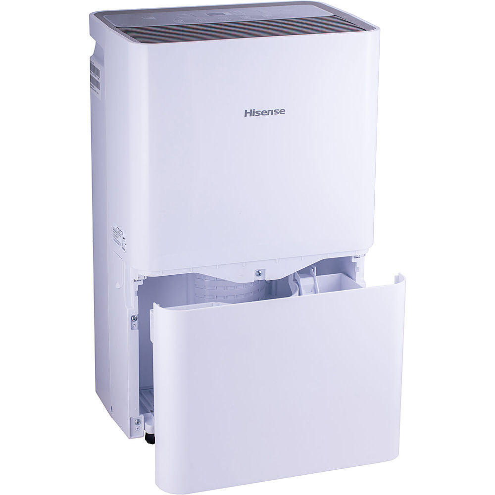 Hisense - 50-pint Dehumidifier - White_9