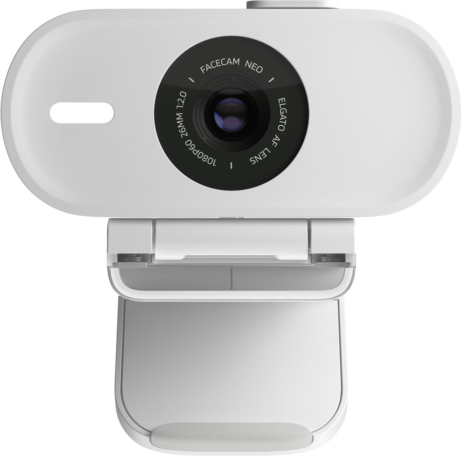 Elgato - Facecam Neo 1080p60 Full HD Webcam for Video Conferencing, Gaming, and Streaming - White_0