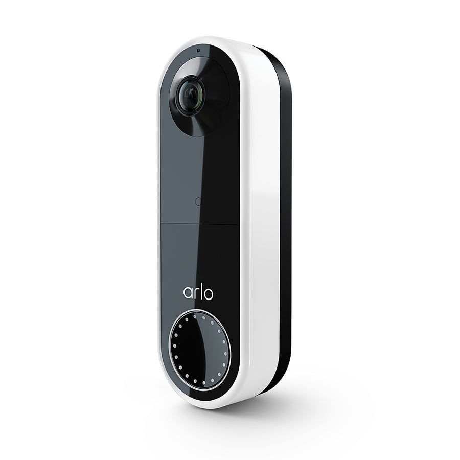 Arlo - Refurbished Wireless Video Doorbell - White_0