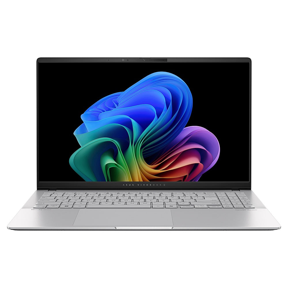 ASUS - Vivobook S 15 - Copilot+ PC 15.6" OLED Laptop - Snapdragon X Elite - 16GB Memory - 1TB SSD - Cool Silver_12