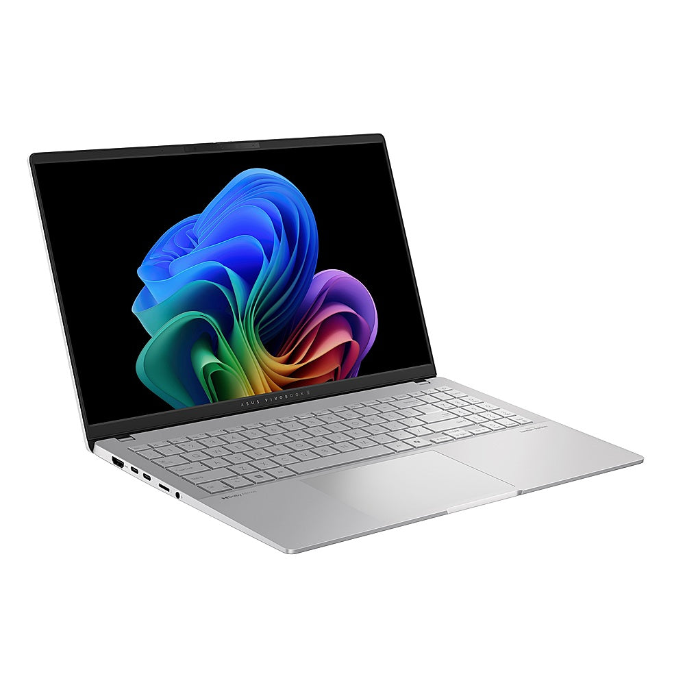 ASUS - Vivobook S 15 - Copilot+ PC 15.6" OLED Laptop - Snapdragon X Elite - 16GB Memory - 1TB SSD - Cool Silver_13