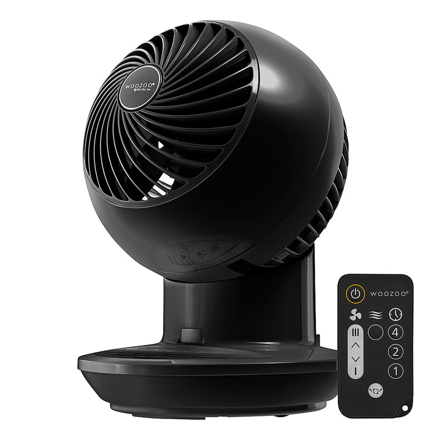 IRIS USA WOOZOO Oscillating 4-in-1 Air Circulator Fan - Black_0