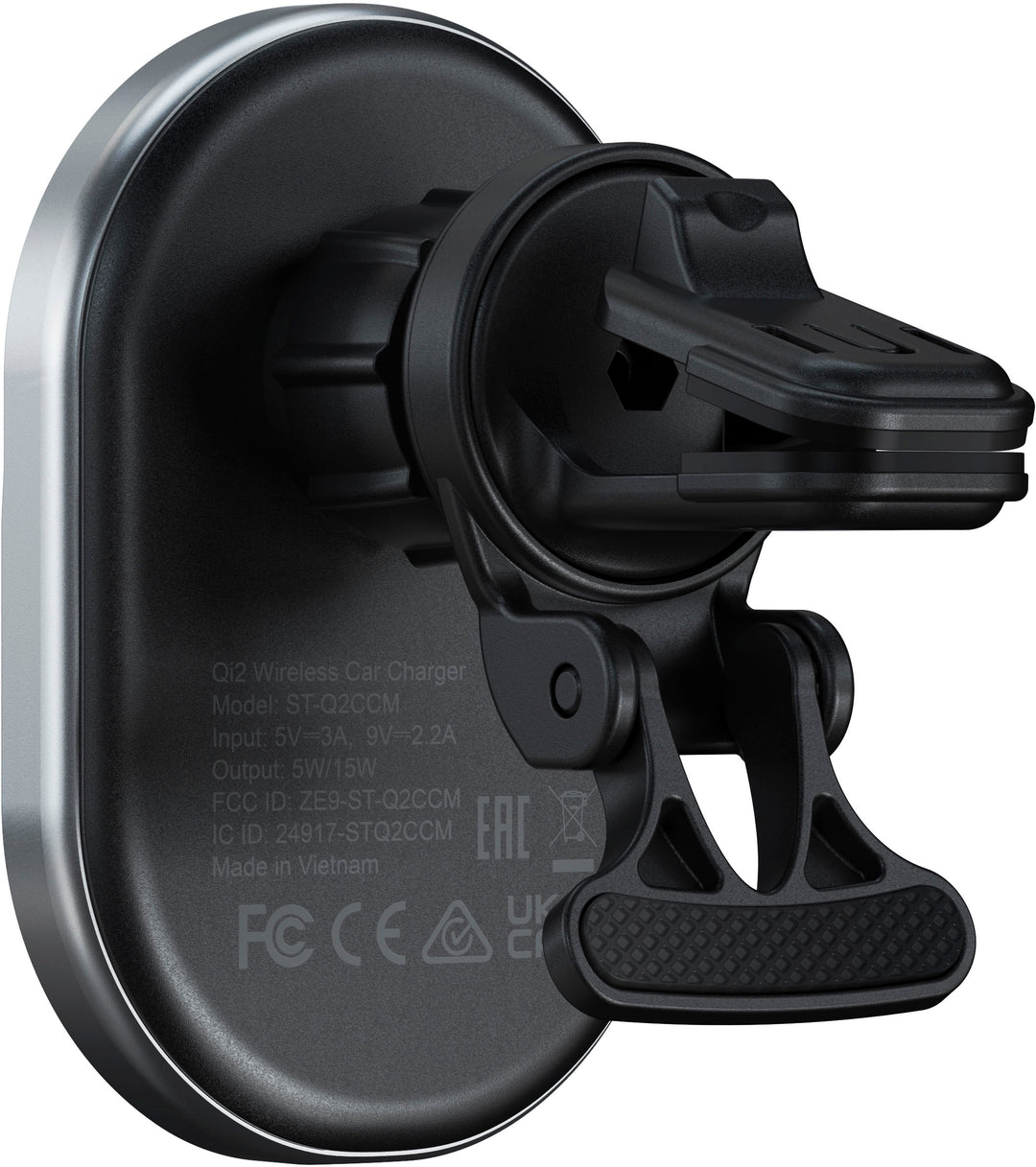 Satechi - Wireless Qi2 Car Charger - Space Gray_3