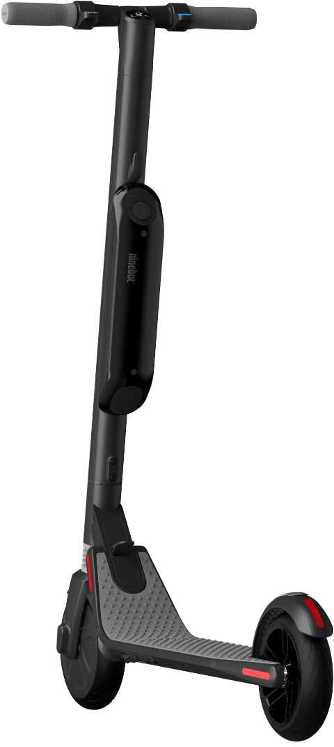 Segway - ES3 Plus Kick Scooter w/28 mi Max Operating Range & 18.6 mph Max Speed - Black_1