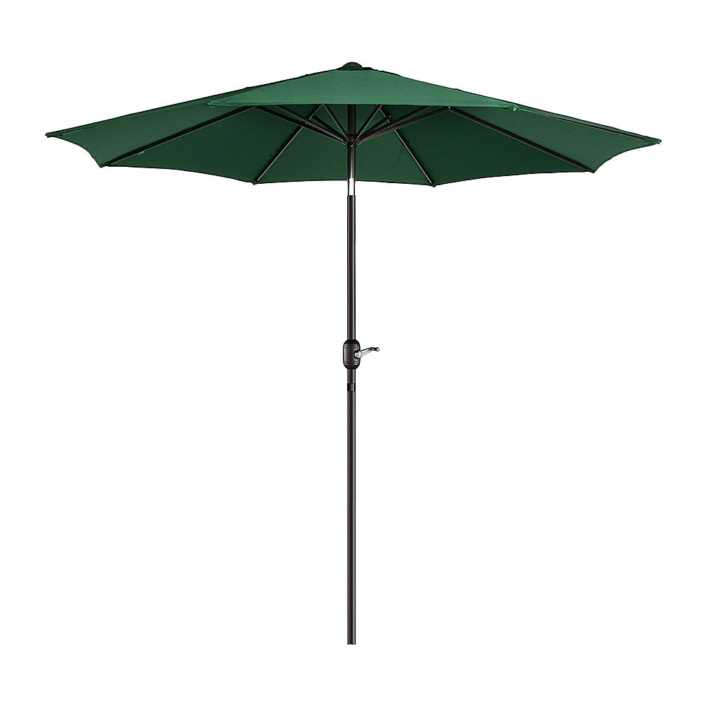 Villacera 9FT Patio Umbrella with Tilt, Forest Green - Forest Green_0
