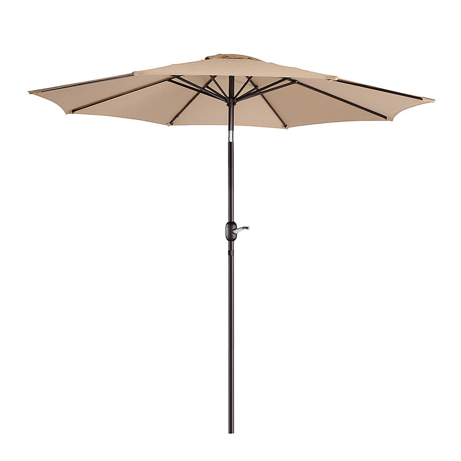 Villacera 9FT Patio Umbrella with Tilt, Beige - Beige_0