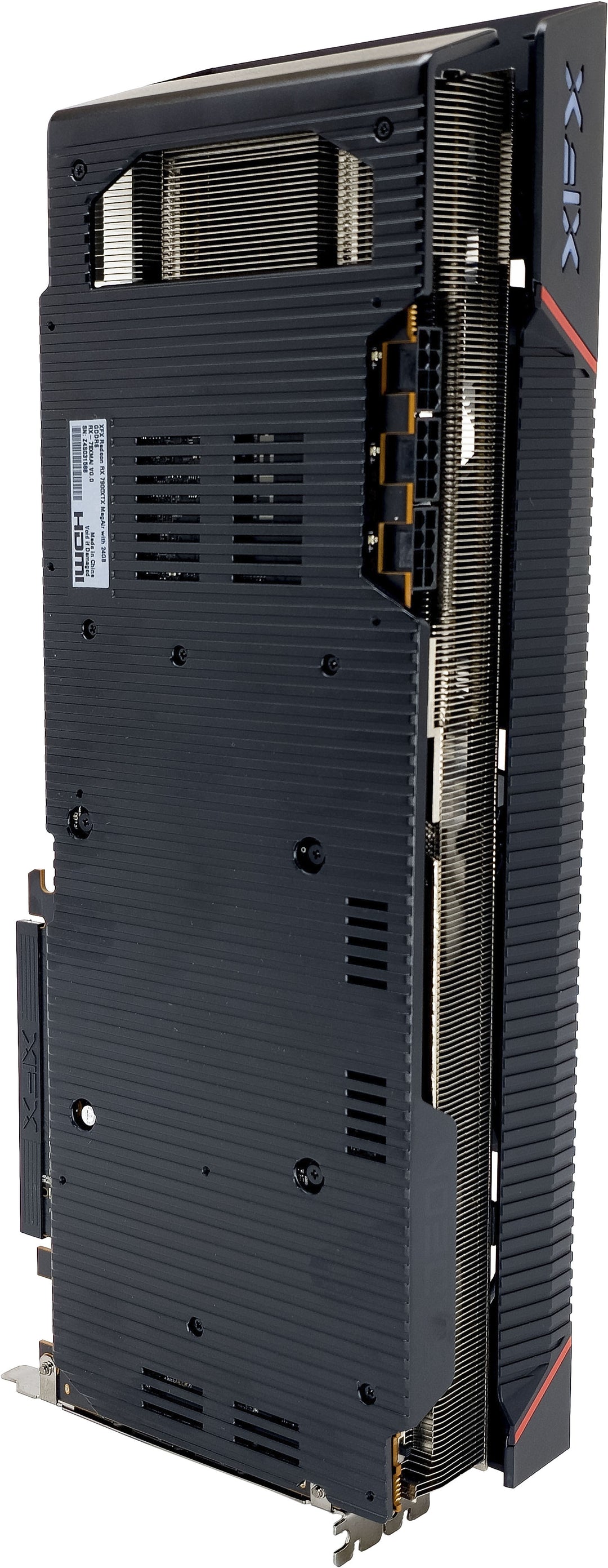 XFX - Mercury AMD Radeon RX 7900 XTX Magnetic Air 24GB GDDR6 PCI Express 4.0 Gaming Graphics Card - Black/Red_6