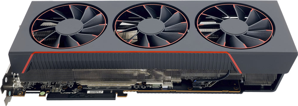 XFX - Mercury AMD Radeon RX 7900 XTX Magnetic Air 24GB GDDR6 PCI Express 4.0 Gaming Graphics Card - Black/Red_1
