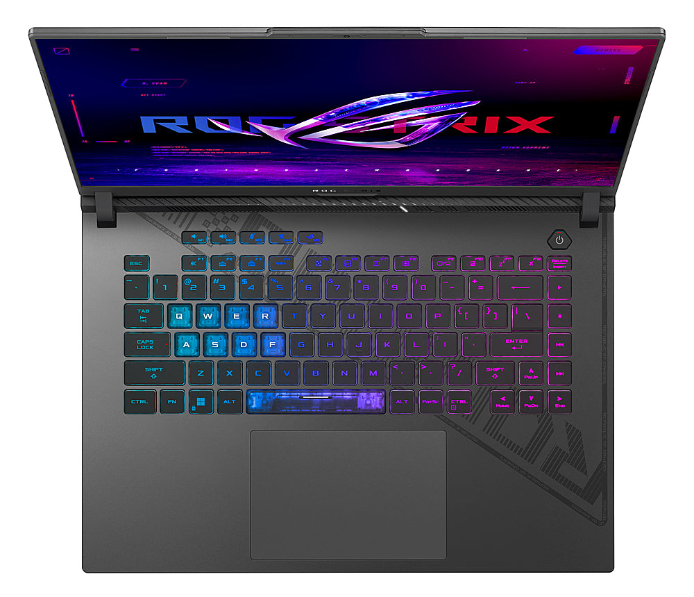 ASUS - ROG Strix G16 16” Nebula FHD Gaming Laptop - Intel Core i9-13980HX with 16GB Memory - NVIDIA GeForce RTX 4060 - 1TB SSD - Eclipse Gray_1