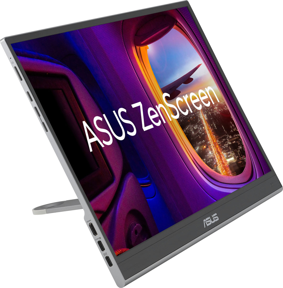 ASUS - ZenScreen 15.6" OLED FHD 1080P USB Type-C Portable Monitor with Detachable Kickstand - Silver_12