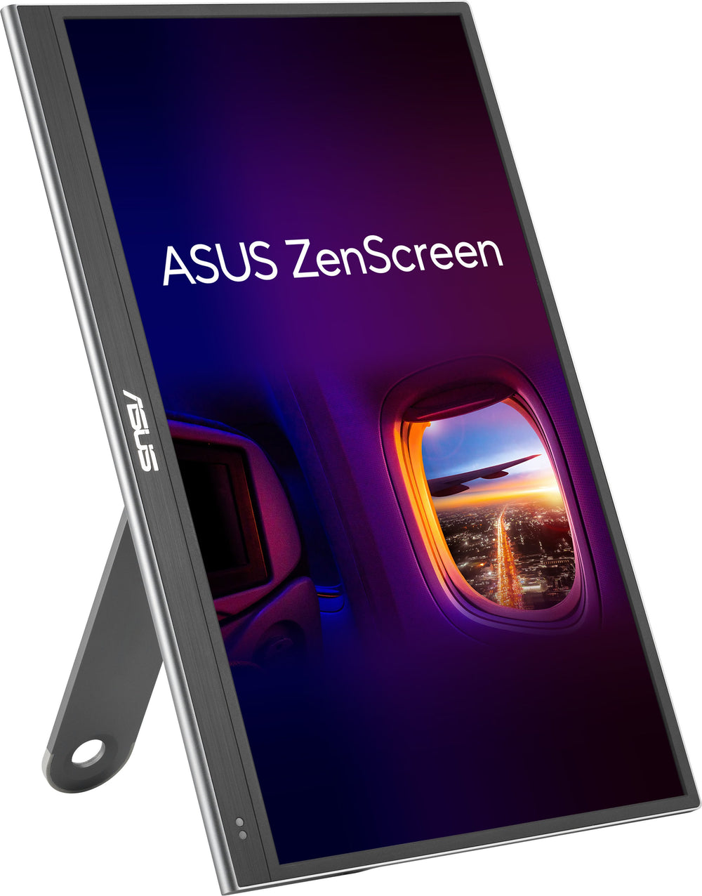 ASUS - ZenScreen 15.6" OLED FHD 1080P USB Type-C Portable Monitor with Detachable Kickstand - Silver_1