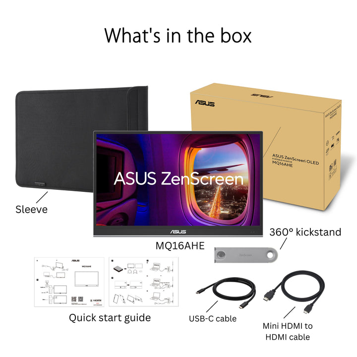 ASUS - ZenScreen 15.6" OLED FHD 1080P USB Type-C Portable Monitor with Detachable Kickstand - Silver_10