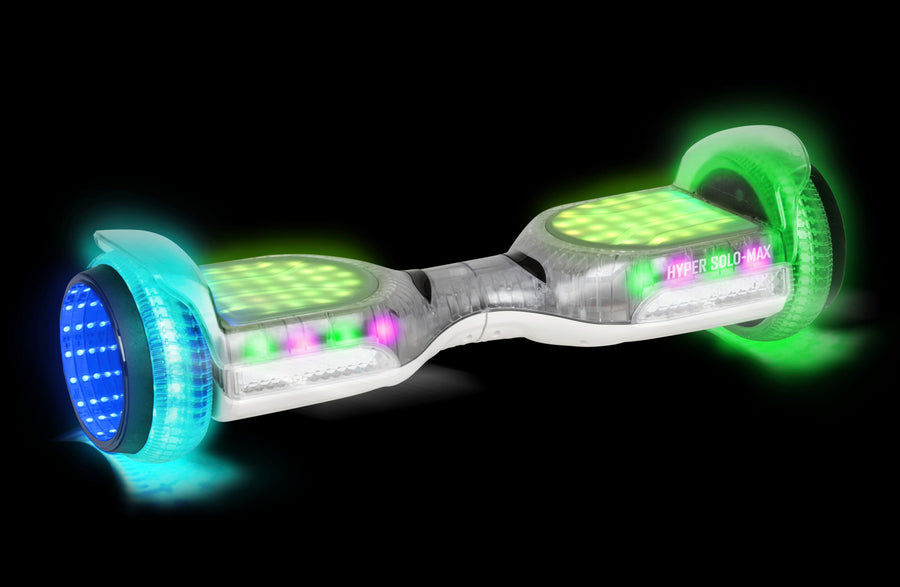 Hyper - Solo Max Light Up Hoverboard w/ 4Mi Range & 6 mph Max Speed - Multi_0