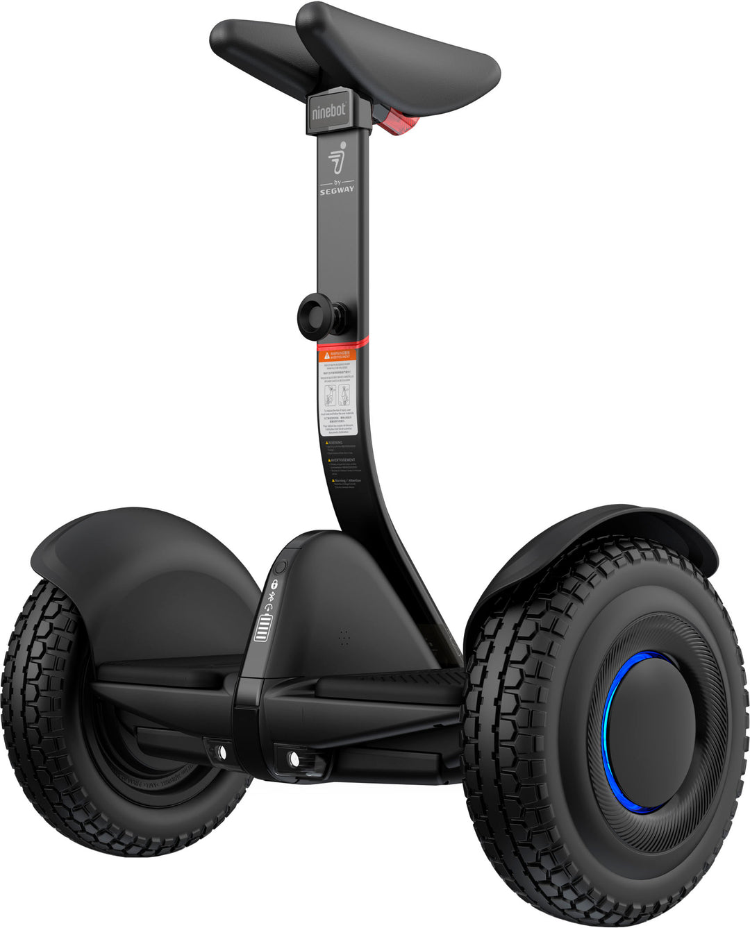 Segway - Ninebot S2 w/21.7 mi Max Operating Range & 11.2 mph Max Speed - Black_12