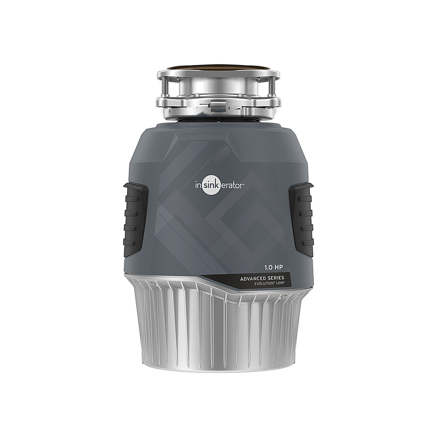 InSinkerator - Evolution Series 1 HP Continuous Feed Garbage Disposal with Power Cord - Gray - Gray_0