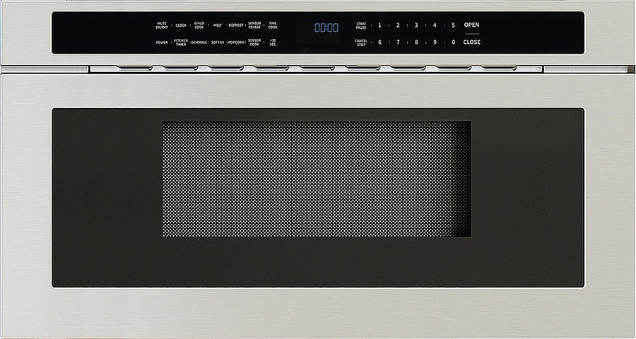 Zephyr - 30 in. Built-In Microwave Drawer - Stainless Steel_0