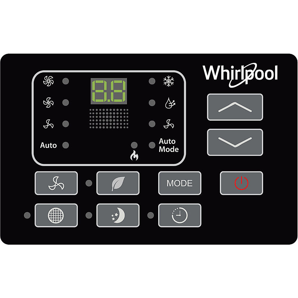 Whirlpool - 8,000 BTU Through the Wall Air Conditioner with Supplemental Heat - White_6